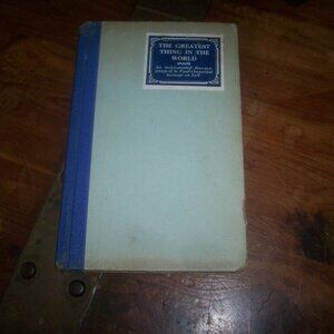 The Greatest Thing in the World Henry Drummond 1942 HB Vintage Religion Book